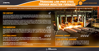 Producing Low-phos Steel Through Induction Furnaces