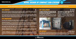 Novel Design of Compact Sub-Station