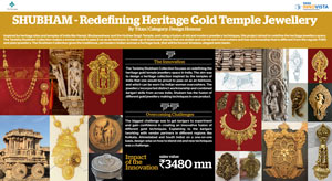 SHUBHAM -  Redefining Heritage Gold Temple Jewellery